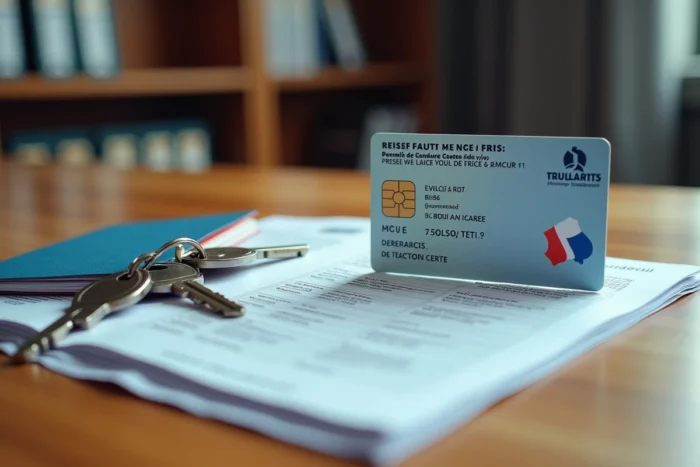 Permis de conduire catégorie B96 et documents réglementaires pour conduire un camion 12m3